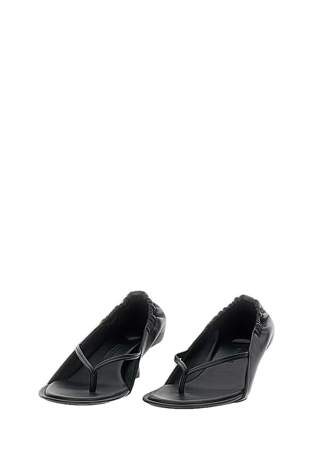 Black Nu-Pieds B Thong Sandals
