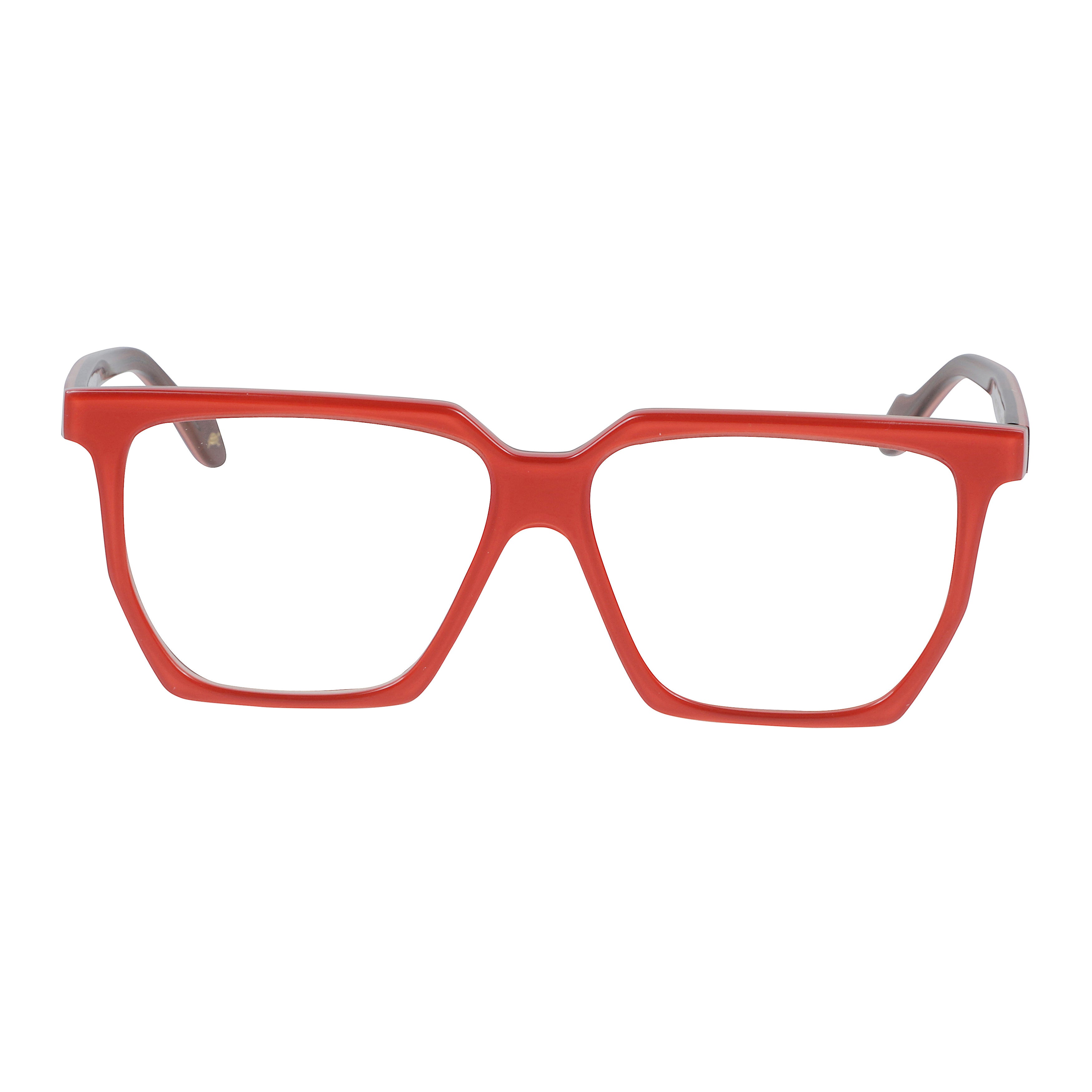 Charlize Light Bold Oversized Square-Frame Eyeglasses with Glossy Finish