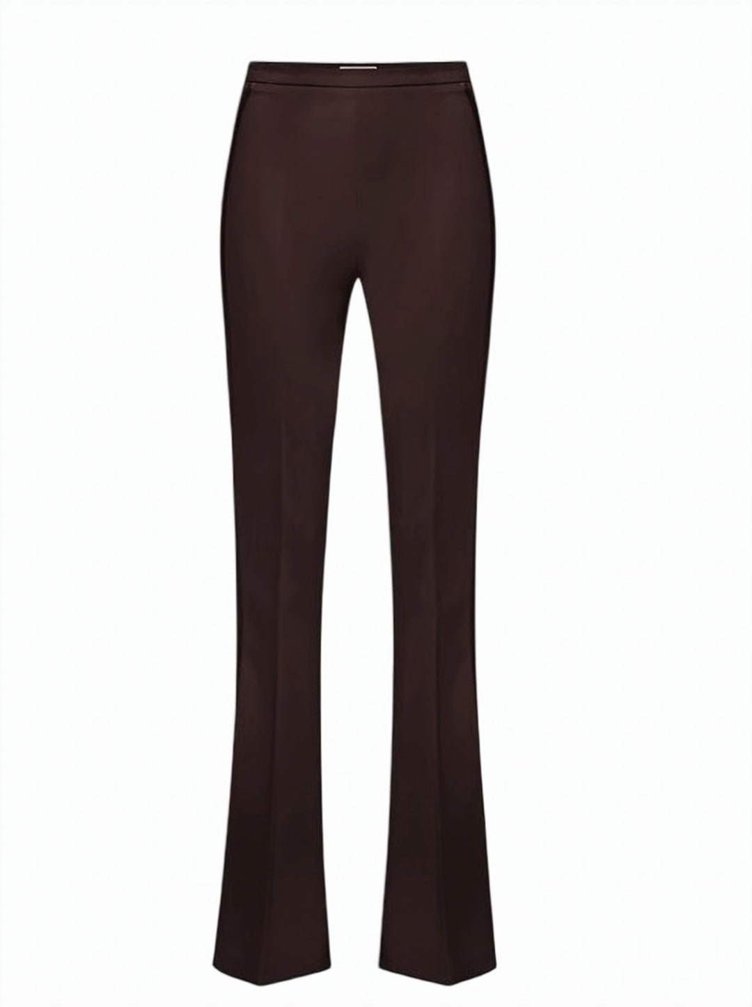 Light Crepe Satin Side Bands Trousers