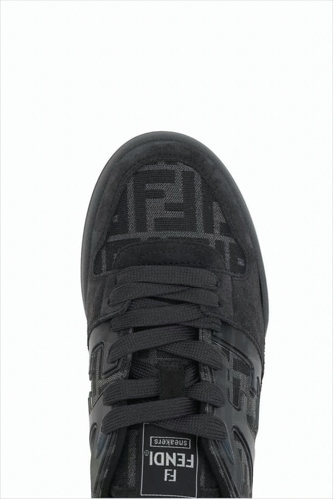 Tonal Monogram Pattern Low-Top Sneakers