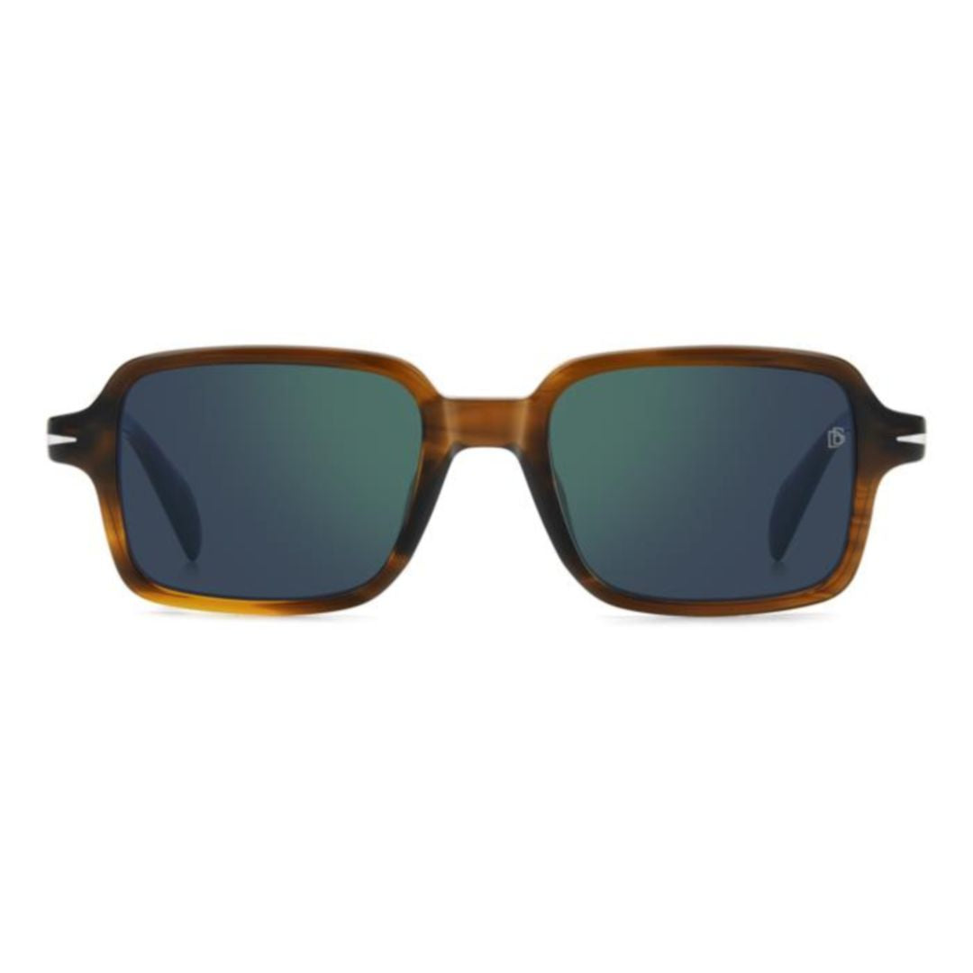 Db 1179/S Rectangular Tortoiseshell Sunglasses