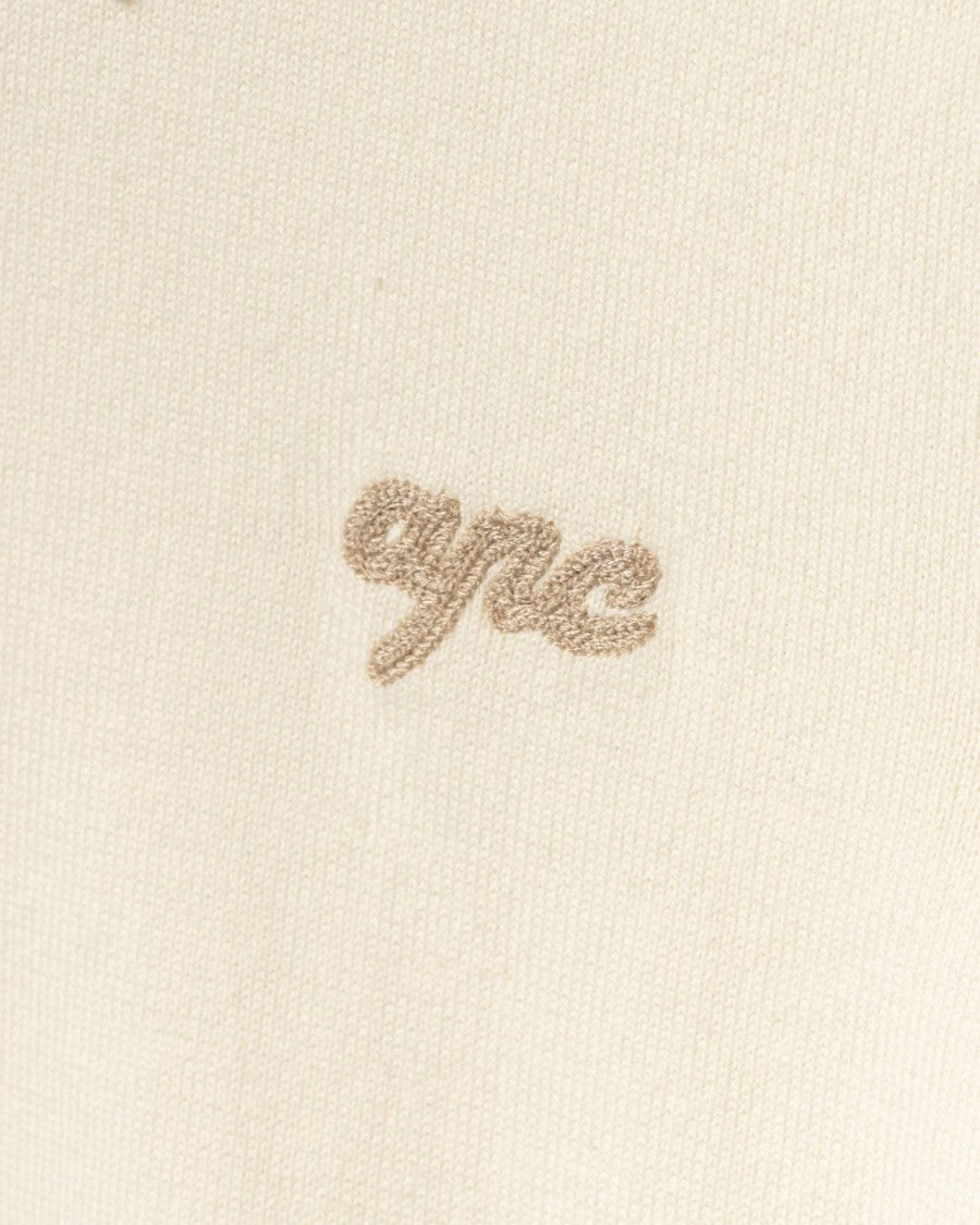 Short-Sleeved Knit Polo Shirt