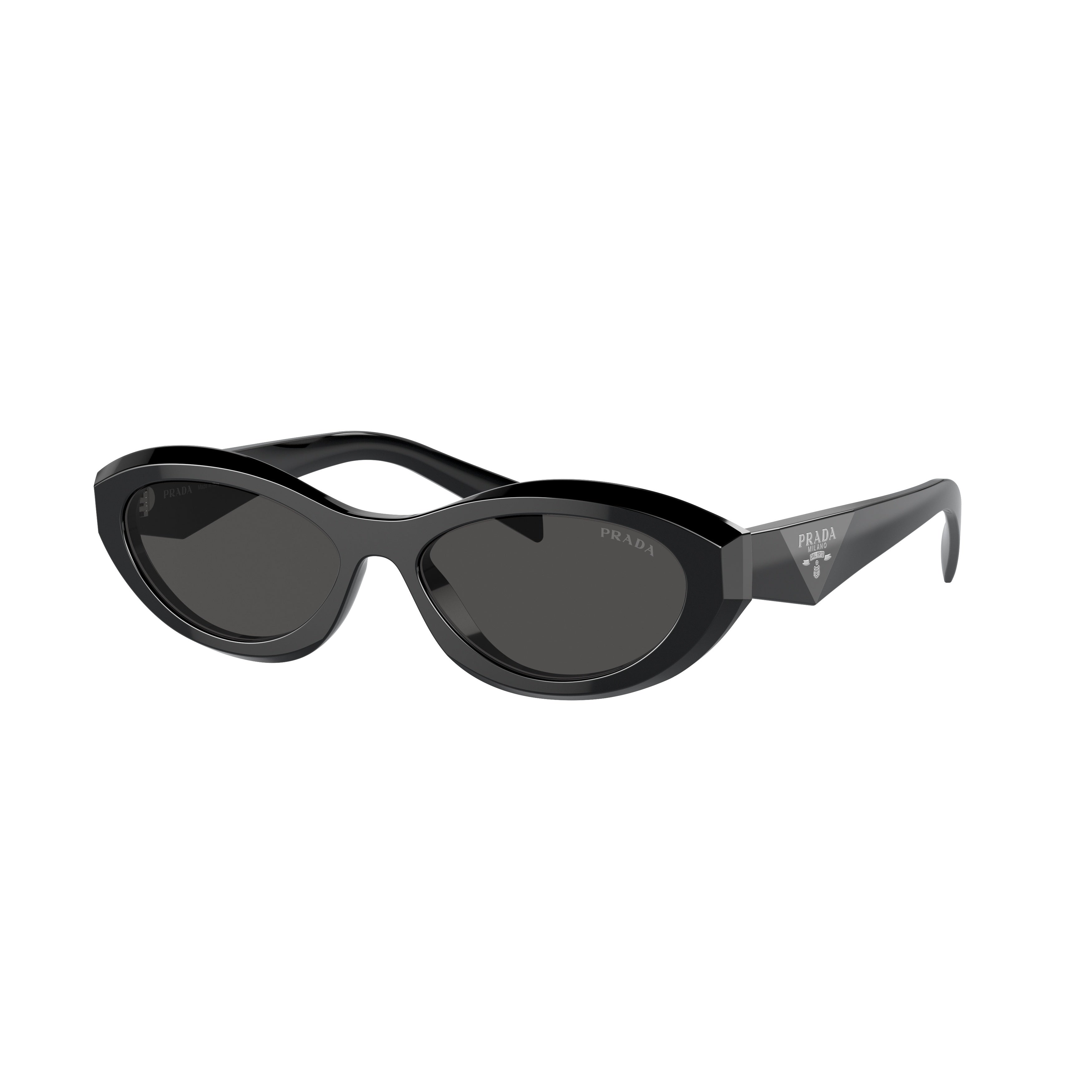 0pr 26zs Cat-Eye Black Acetate Sunglasses