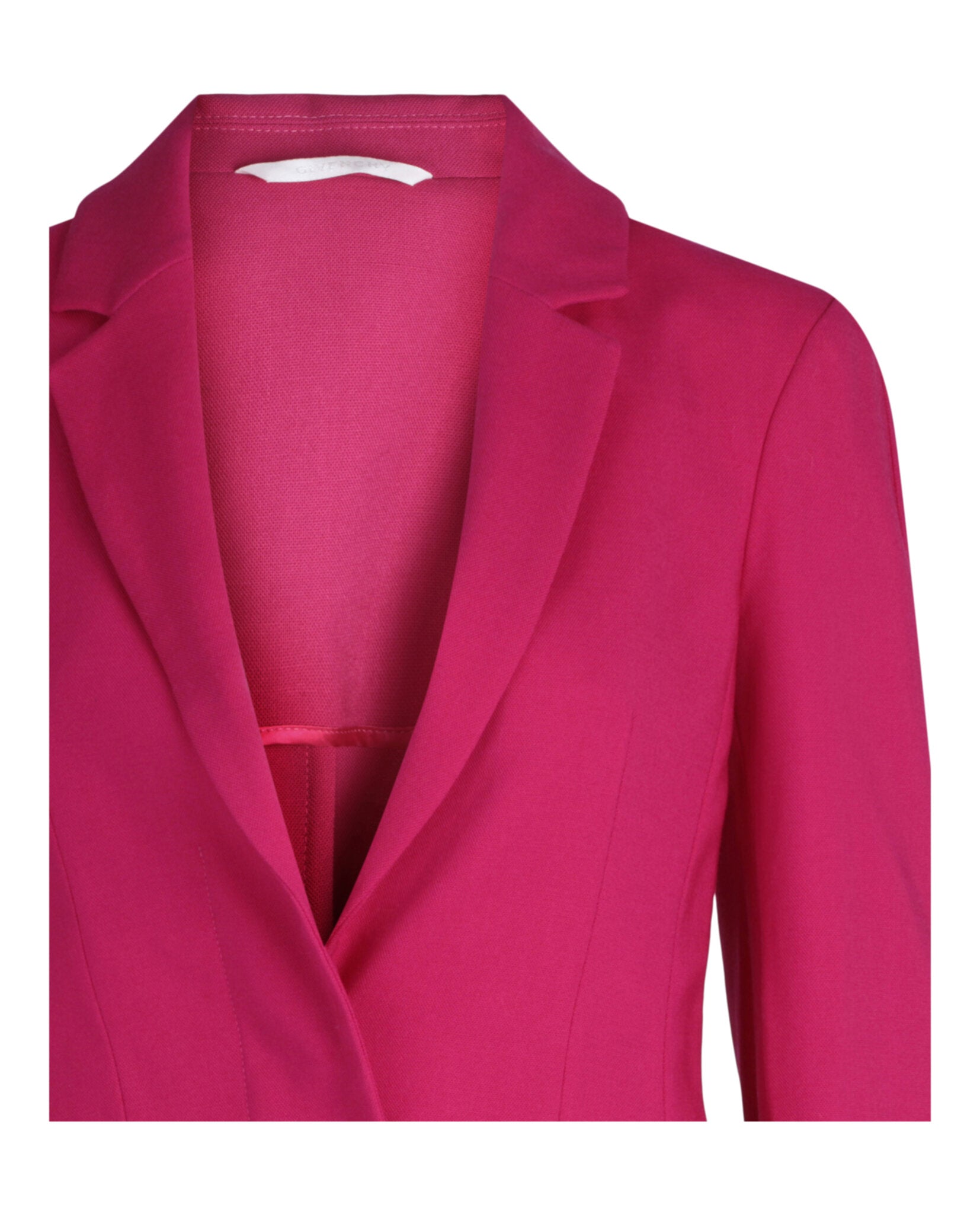 Single-Breasted Wool-Blend Blazer