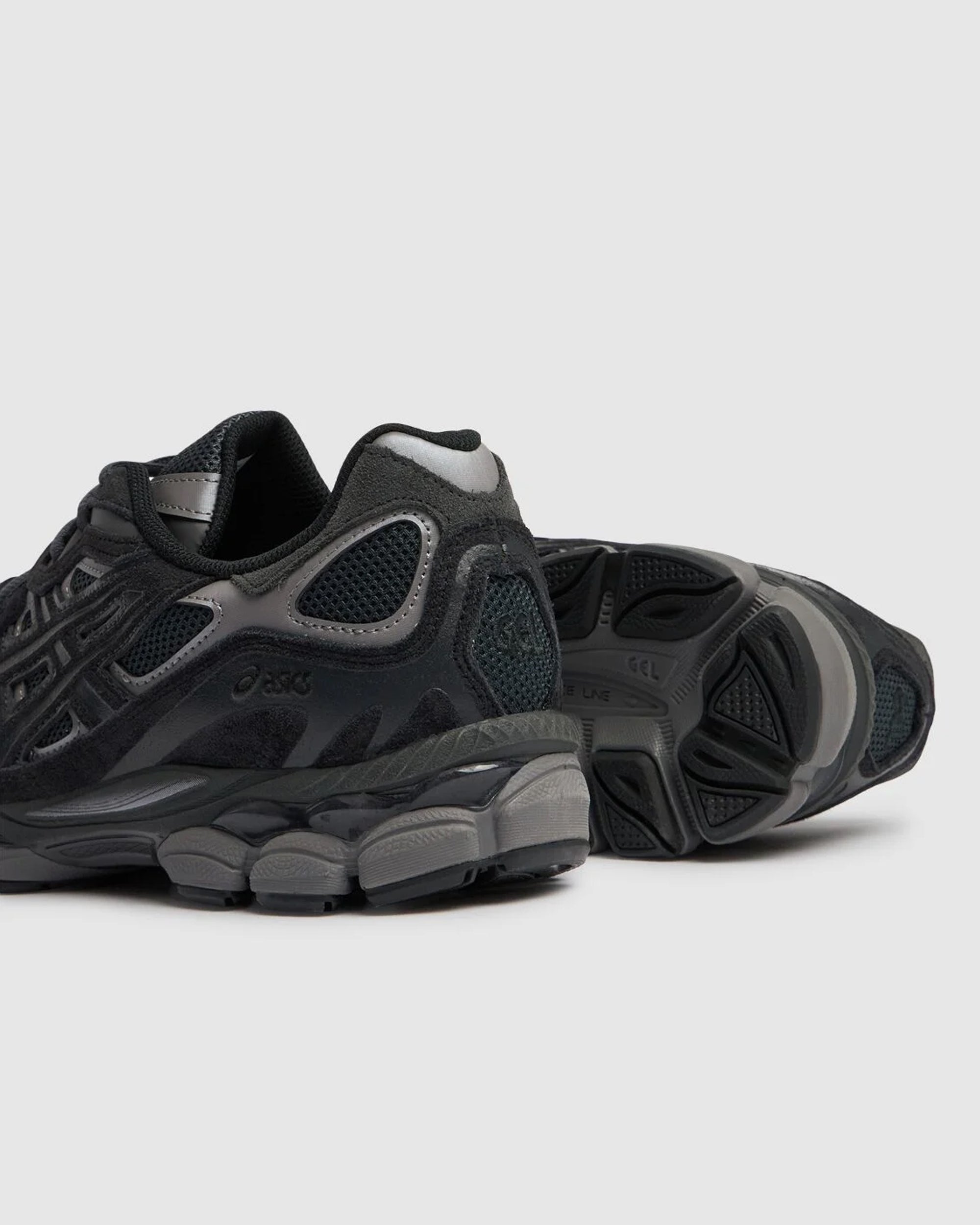 Gel-Nyc Graphite Grey/Black Sneakers