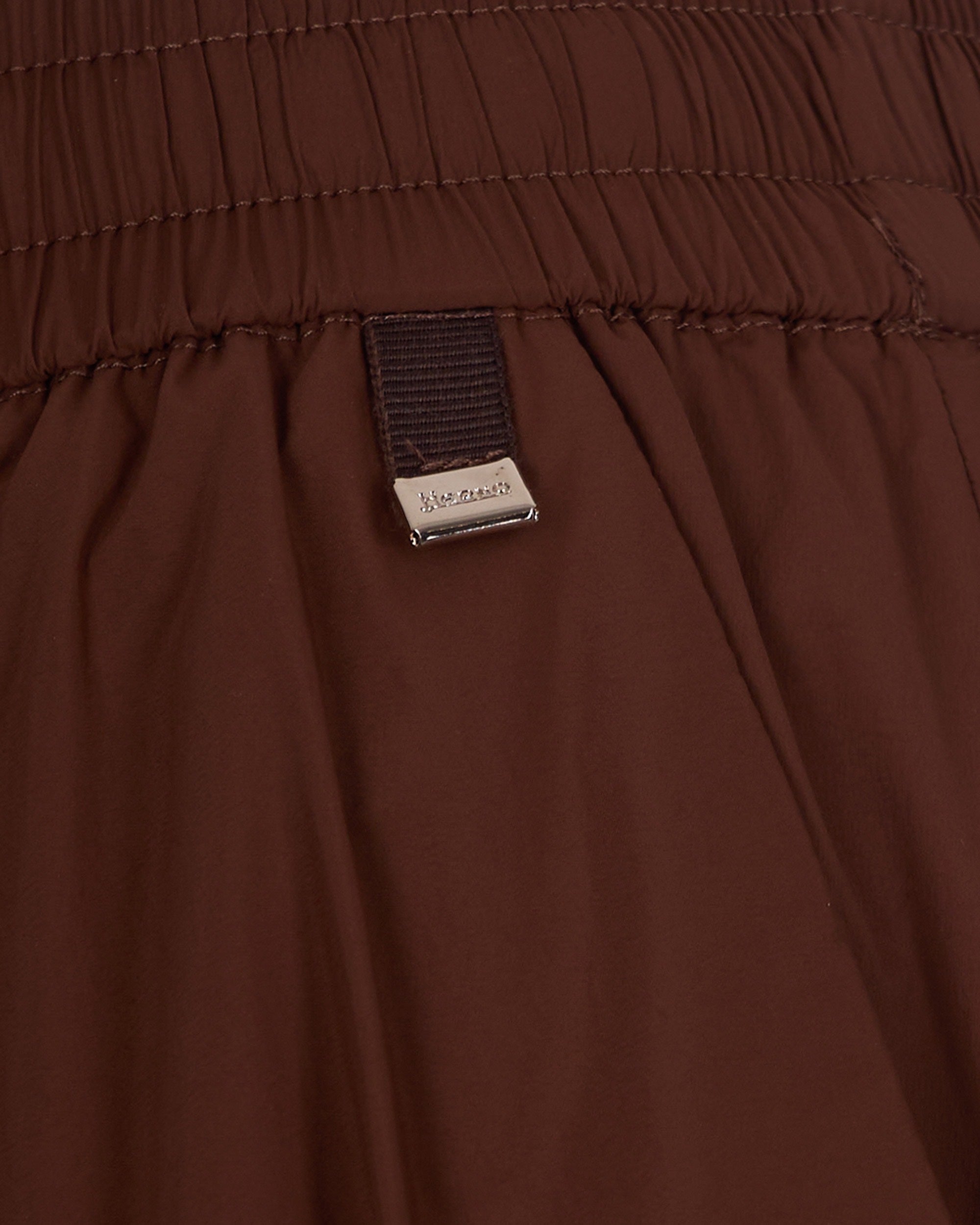 Ankle-Grazing Light Nylon Stretch Skirt