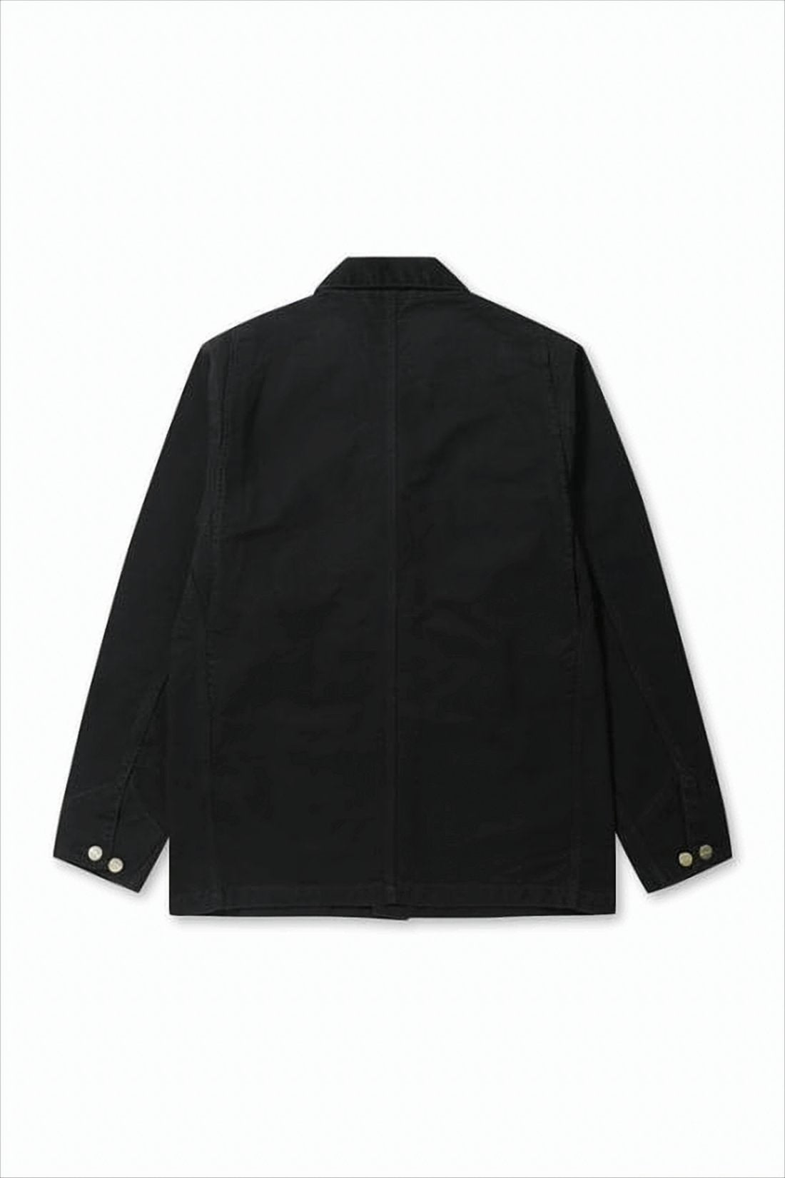 Button-Up Black Leroy Chore Coat