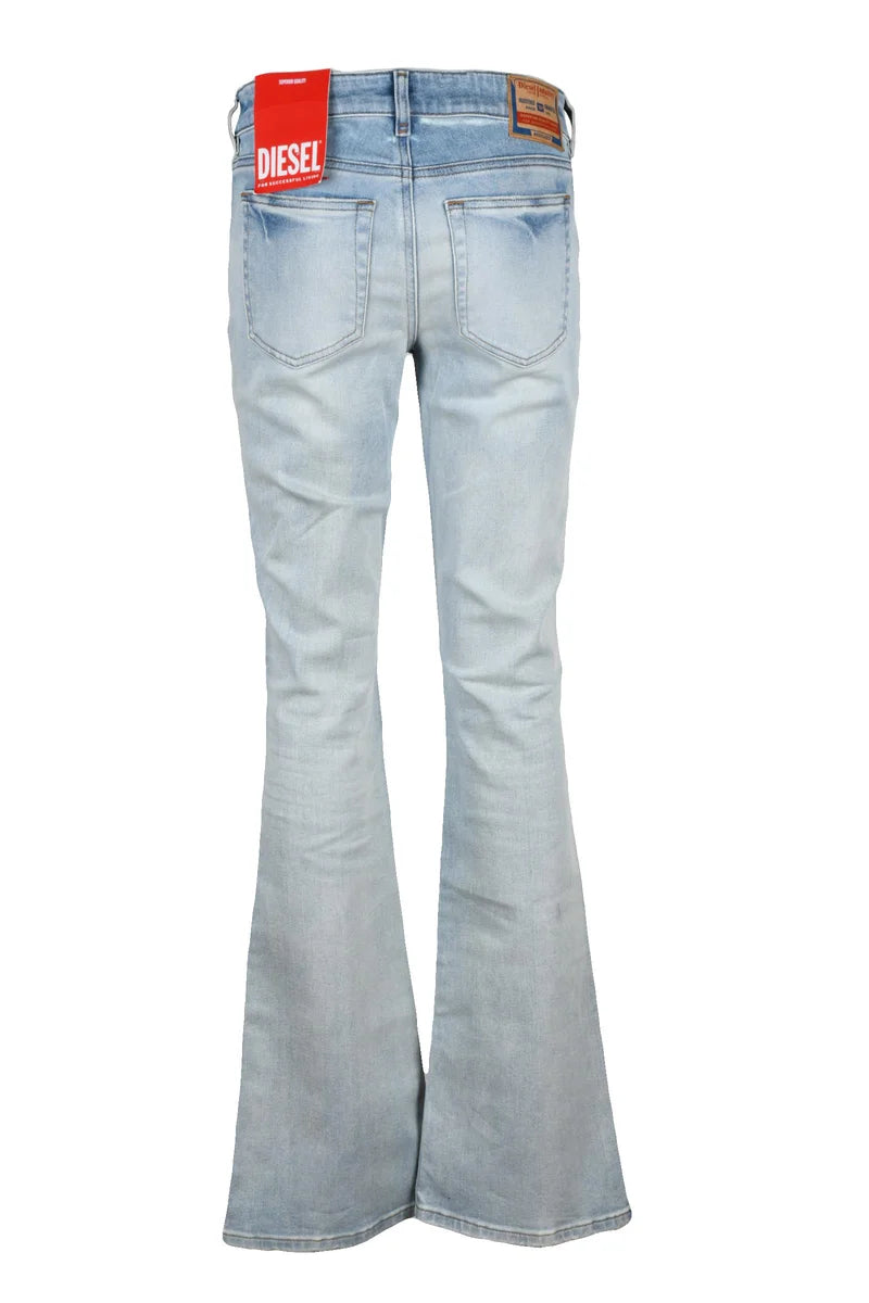 1969 D-Ebbey Slim Fit Jeans - Light Blue