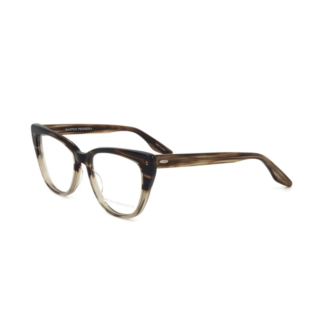 Bp5275 512ly Cat-eye Gradient Frame Eyeglasses with Refined Temple Detailing