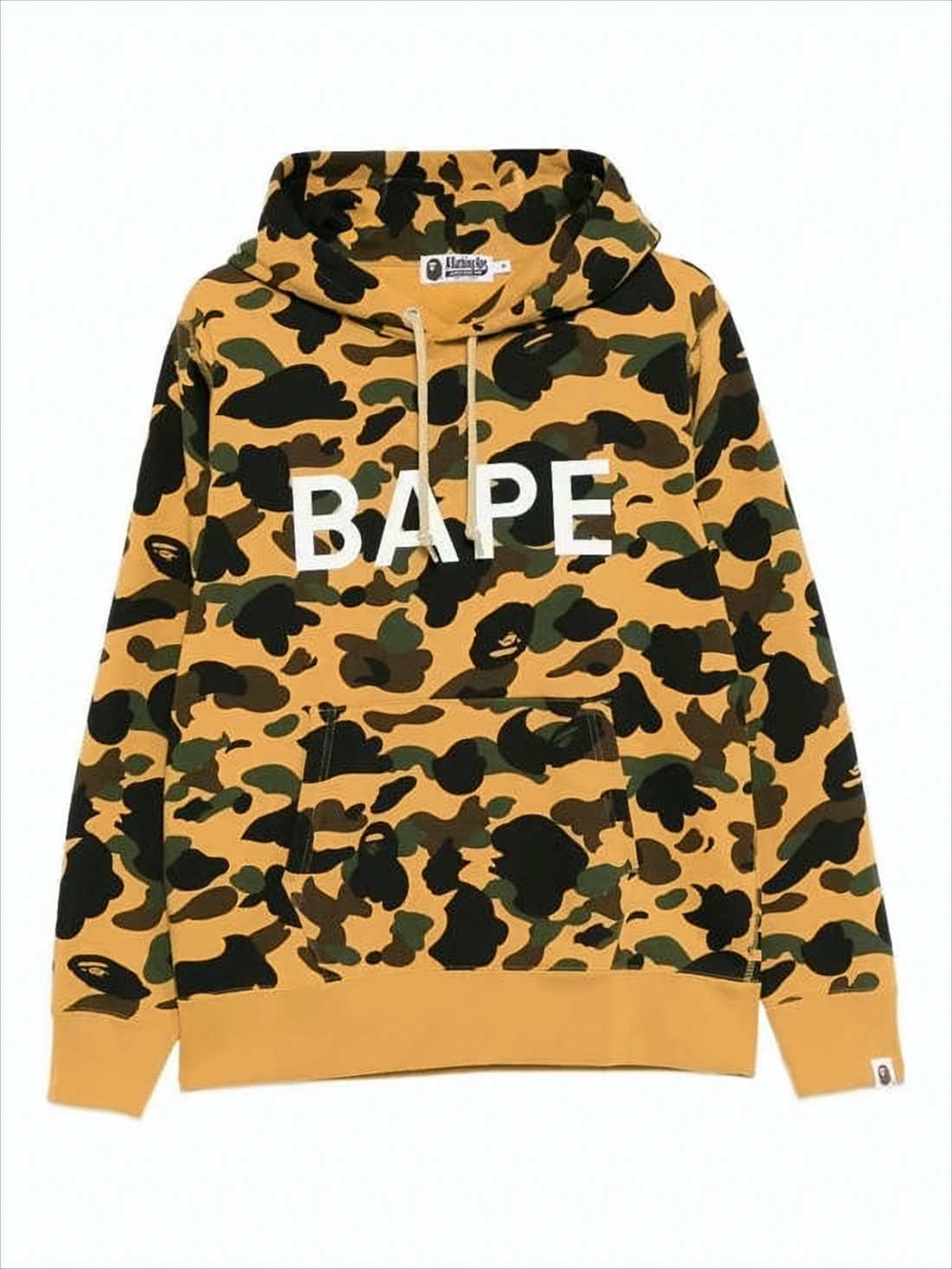 BAPE Camouflage Hoodie with Drawstring Hood