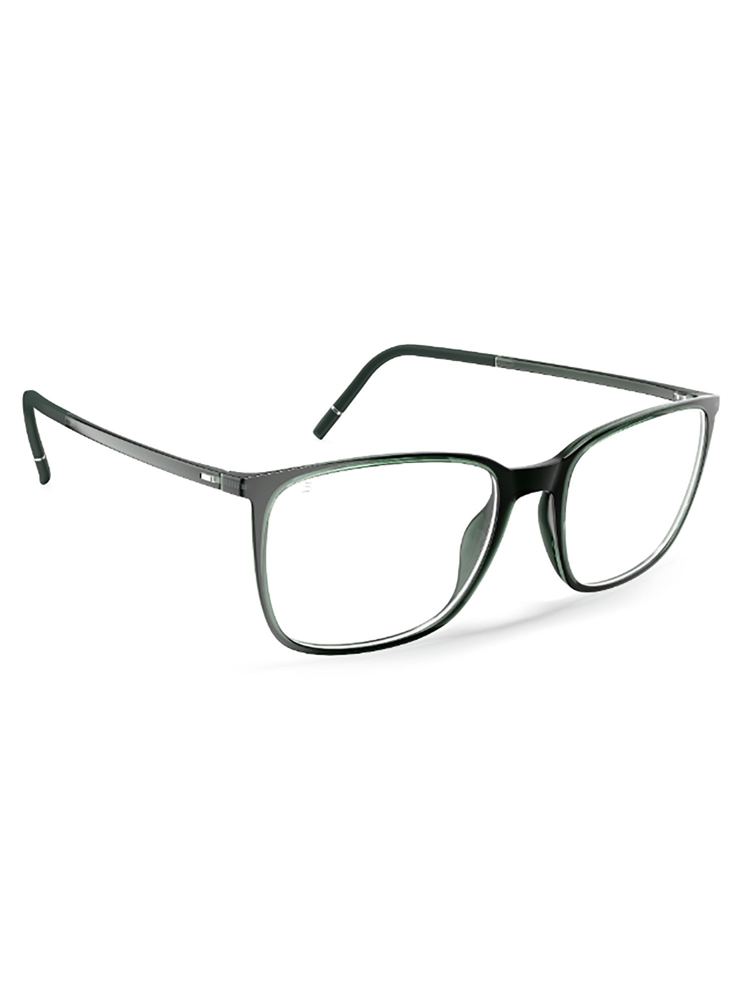 Sleek Black Optical Frames with Unique Temple Size