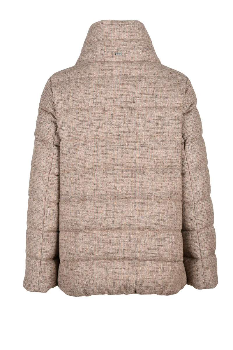 Wool Down Jacket - Beige