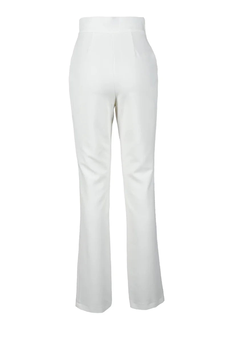 Stretch Trousers - White