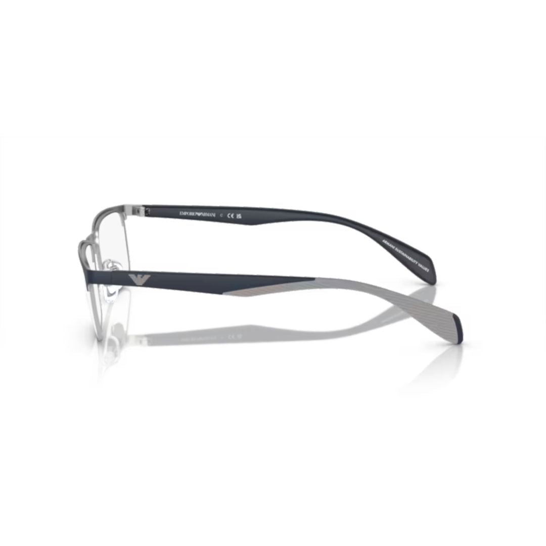 0ea1149 Rectangular Metal Frame Sunglasses with Two-Tone Temples