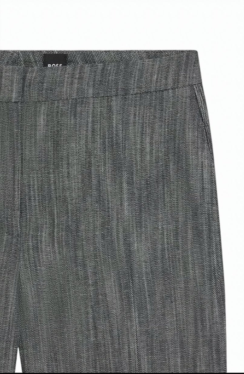Talifia Flared Leg Pleated Trousers