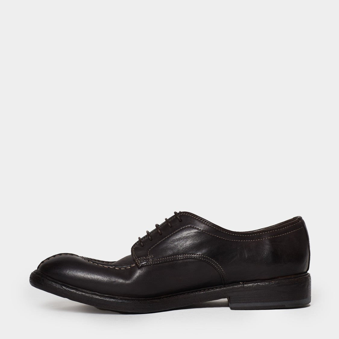 Nubuck Leather Laced Shoes