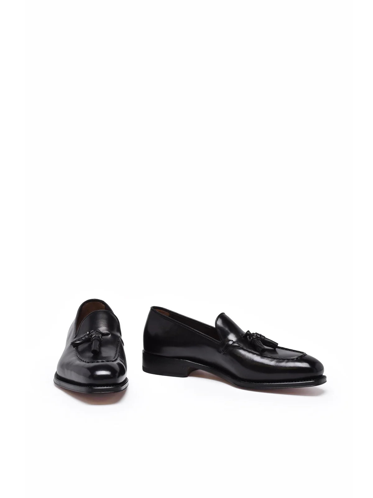 Black Leather Loafer