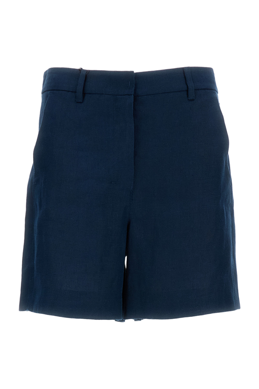 Blue Party Linen Shorts