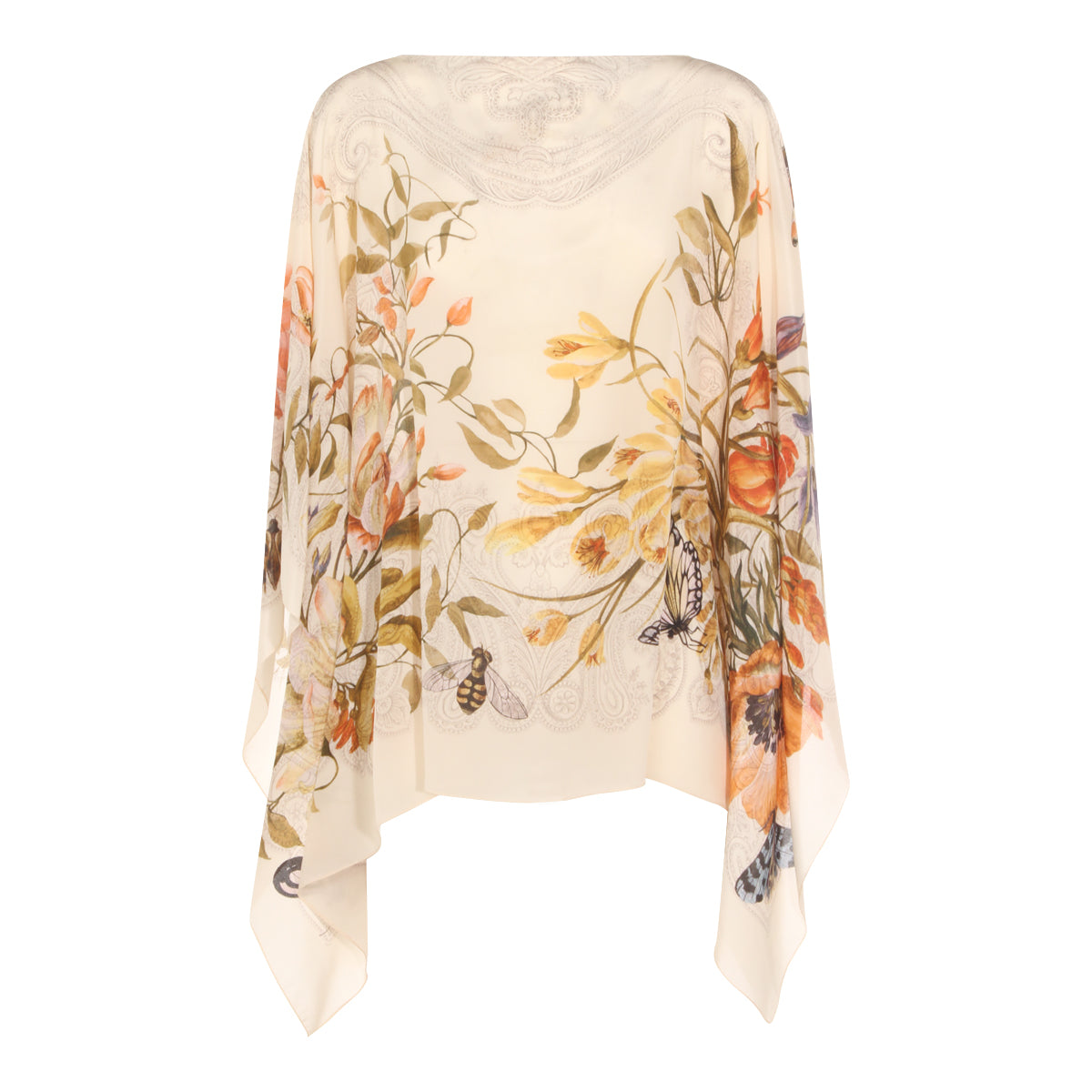 White Silk Top