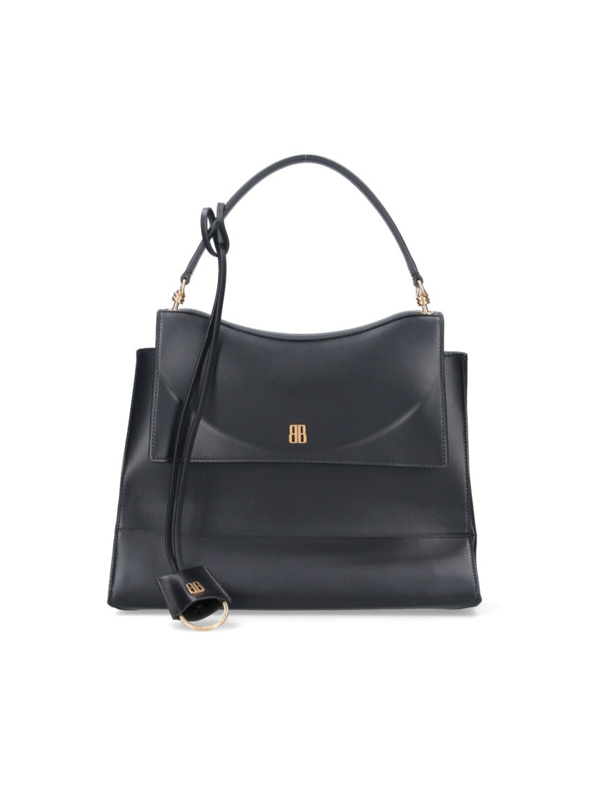 Medium 'Nano' Handbag – Black