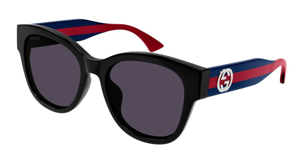 Sunglasses Gucci GG1866SK 004 black blue violet 56/19/145