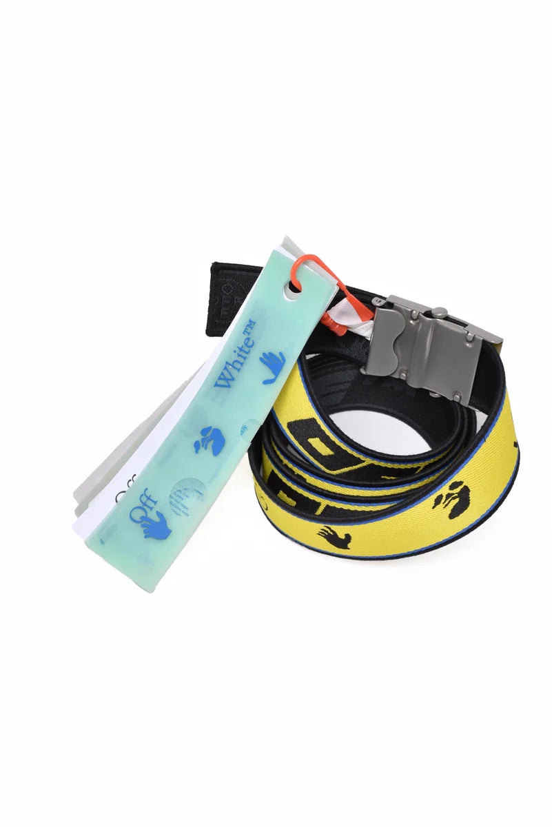 Logo Belt - Yellow/Black