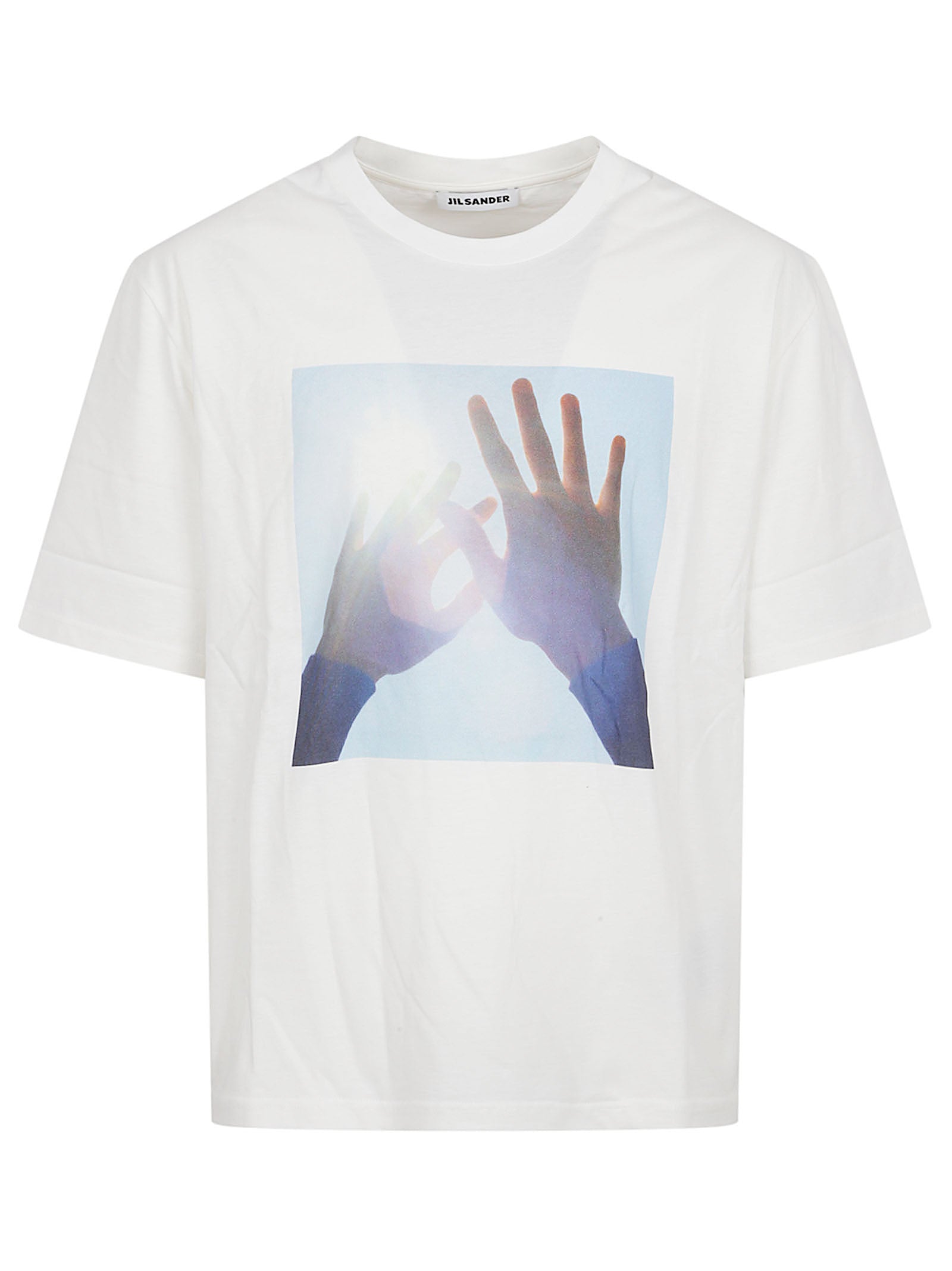 Oversized Printed Cotton T-Shirt