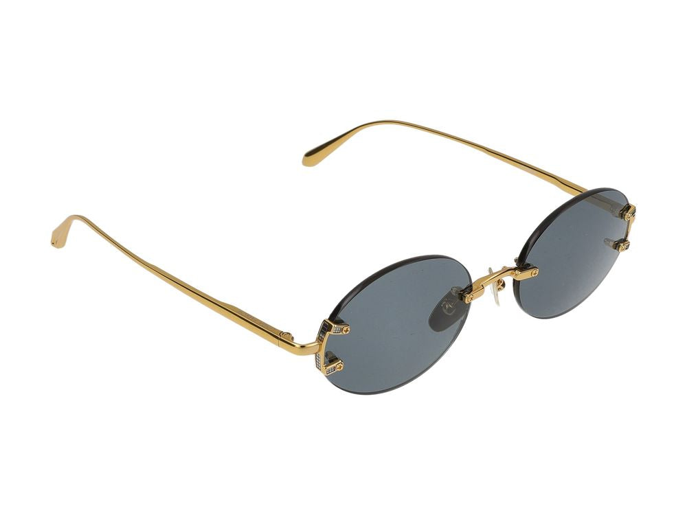 Sunglasses Linda Farrow LFL1544 Stella C6 Yellow Gold/Light Gold 51/22/145