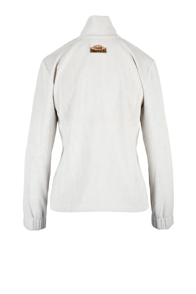 Velvet Shirt - White