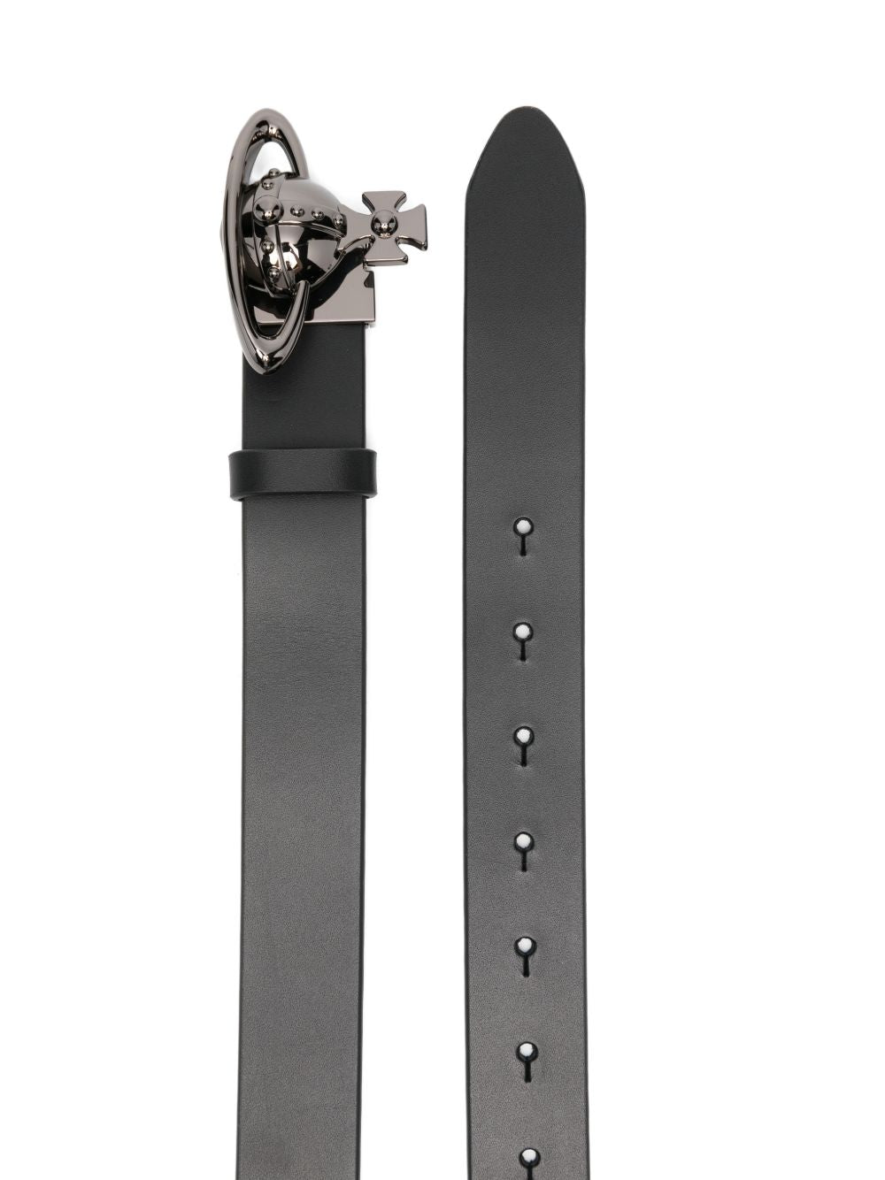Black Orb Buckle Belt