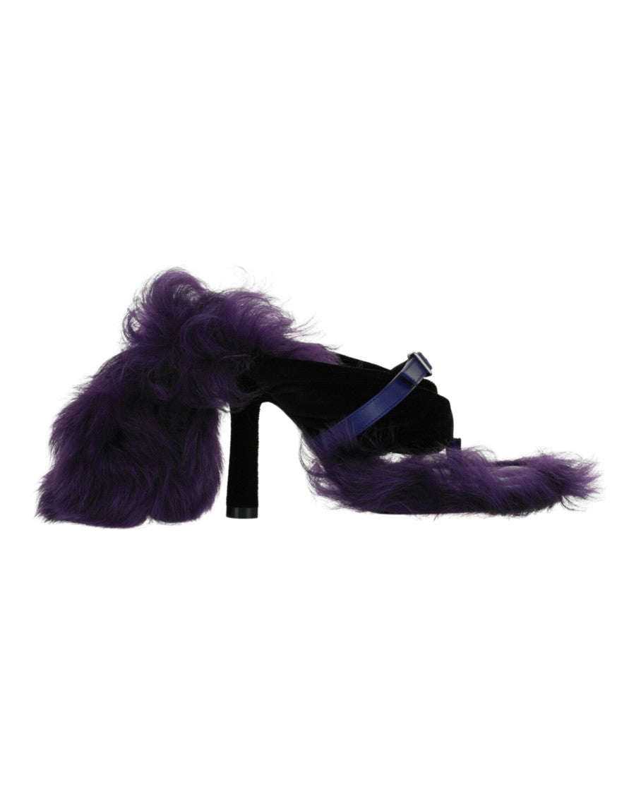 Step Post Heel Sandals