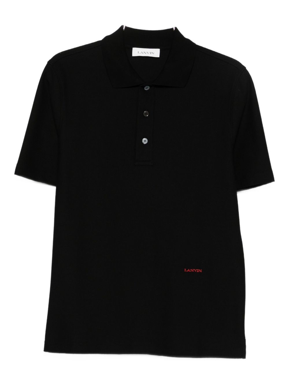 Cotton Black Polo Shirt