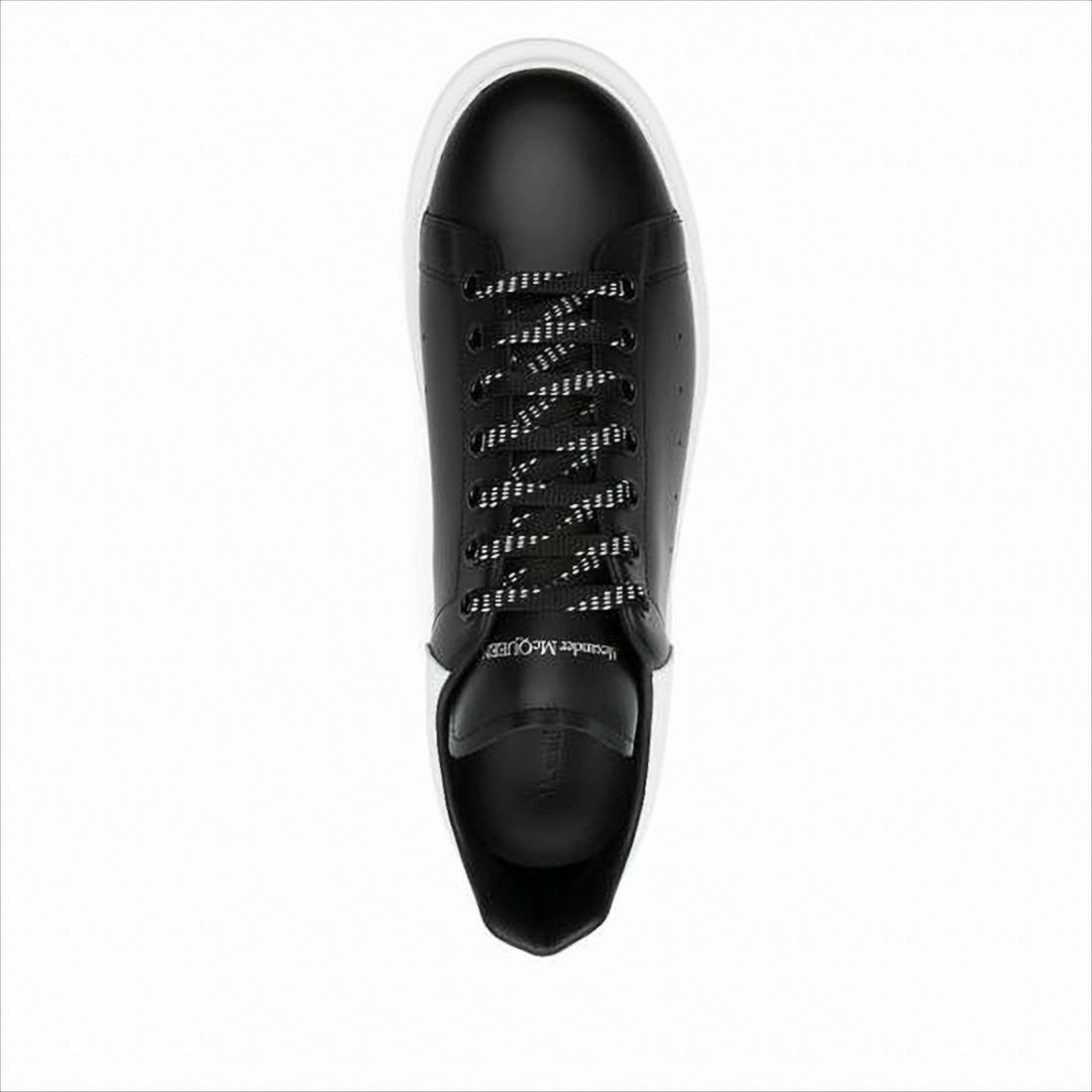 Calfskin Leather Sneakers with Rubber Sole
