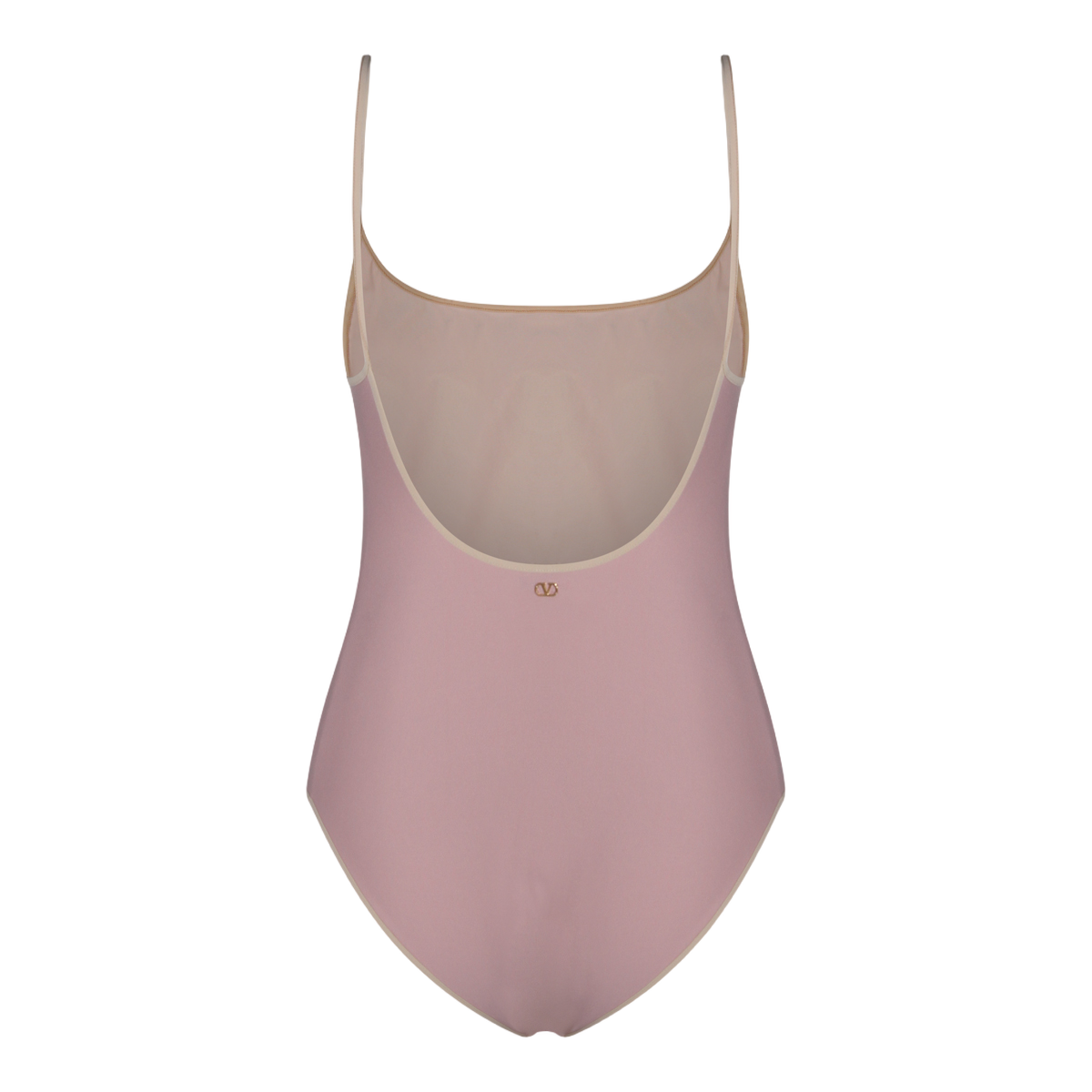 Refined Neutral-Merino Wool Swimsuit