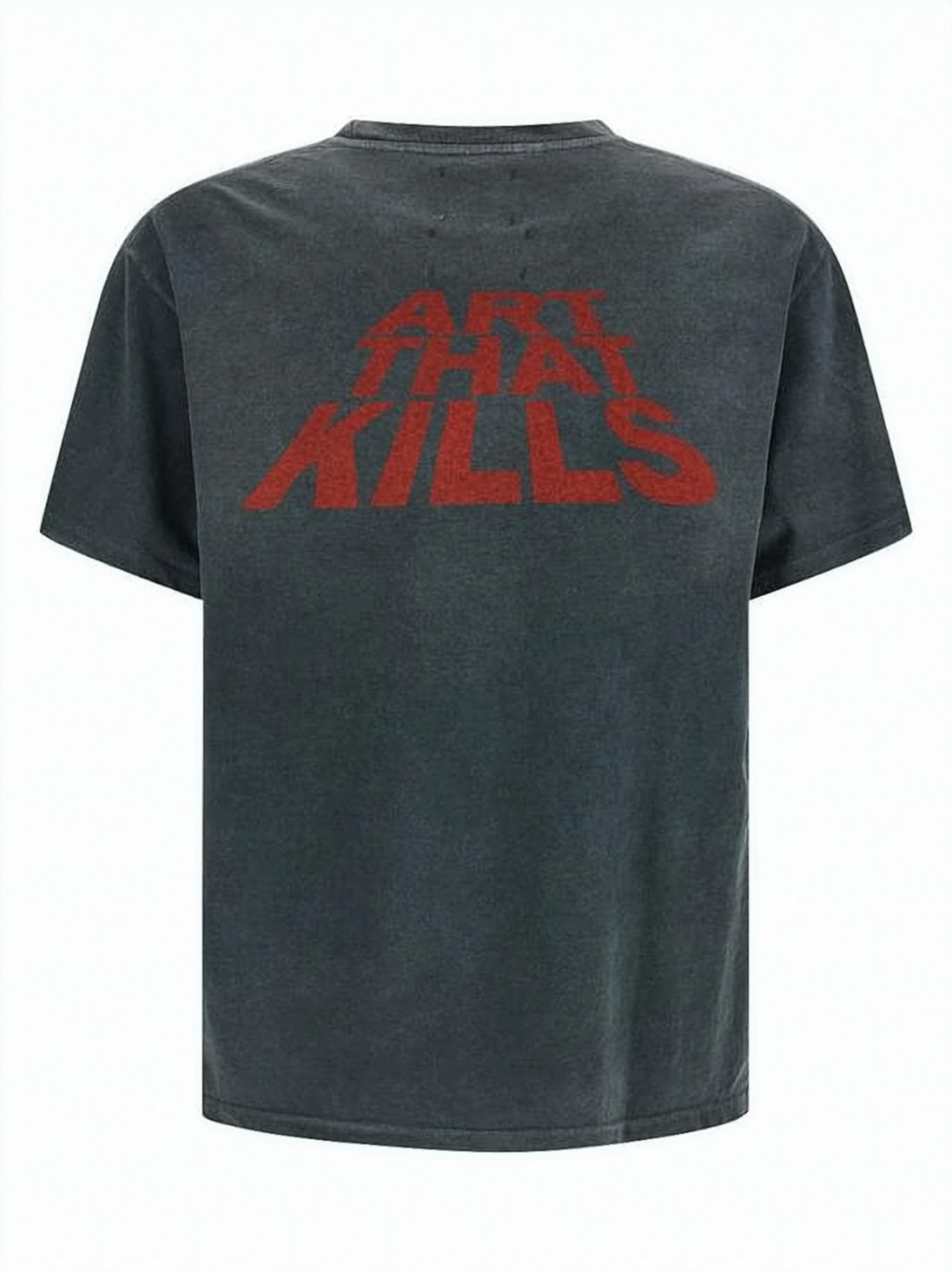 Graphic Print Short-Sleeve T-Shirt with Vintage Aesthetic