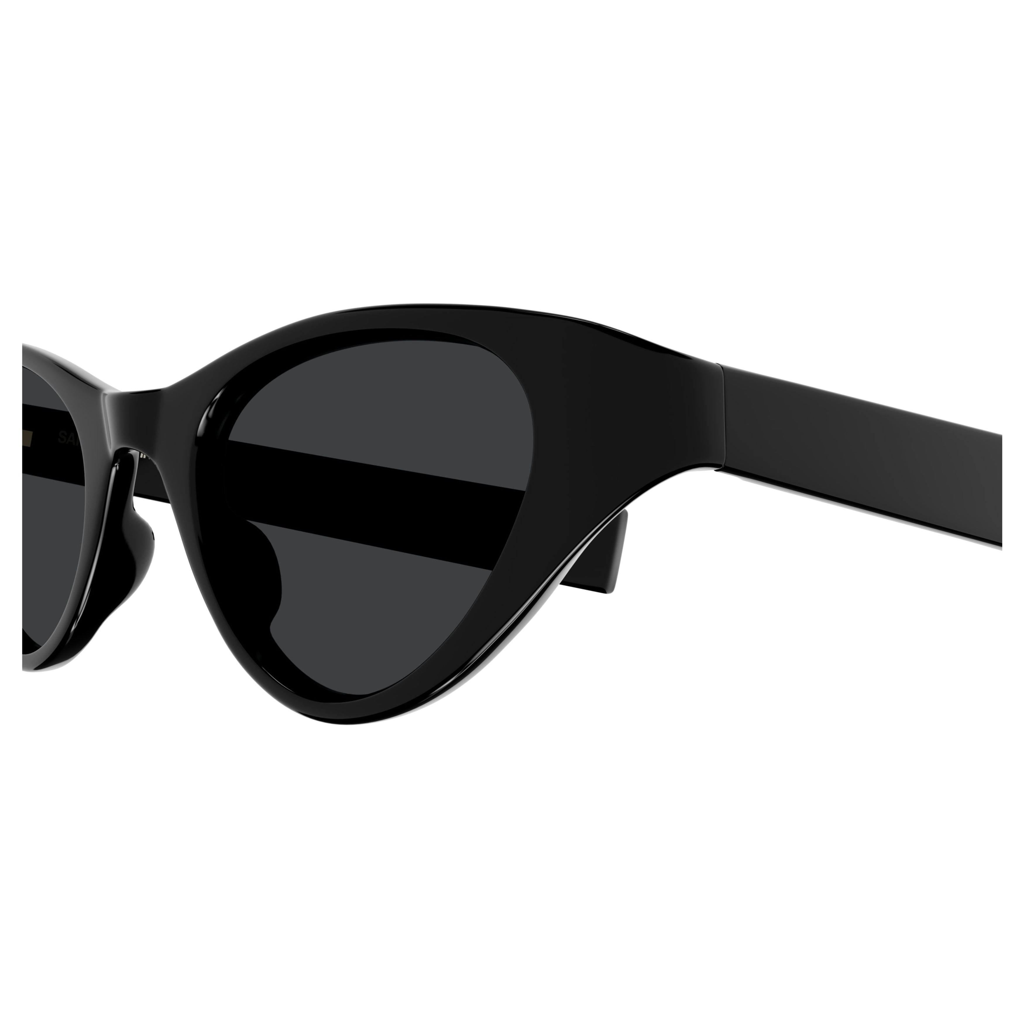 Cat-Eye Sunglasses With Glossy Recycled Acetate Frame