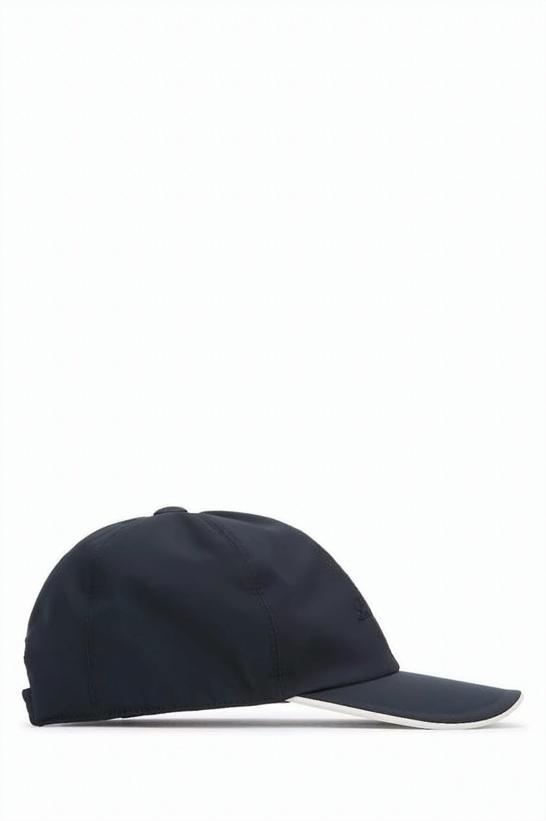 Minimalist Blue Microfiber Ball Cap