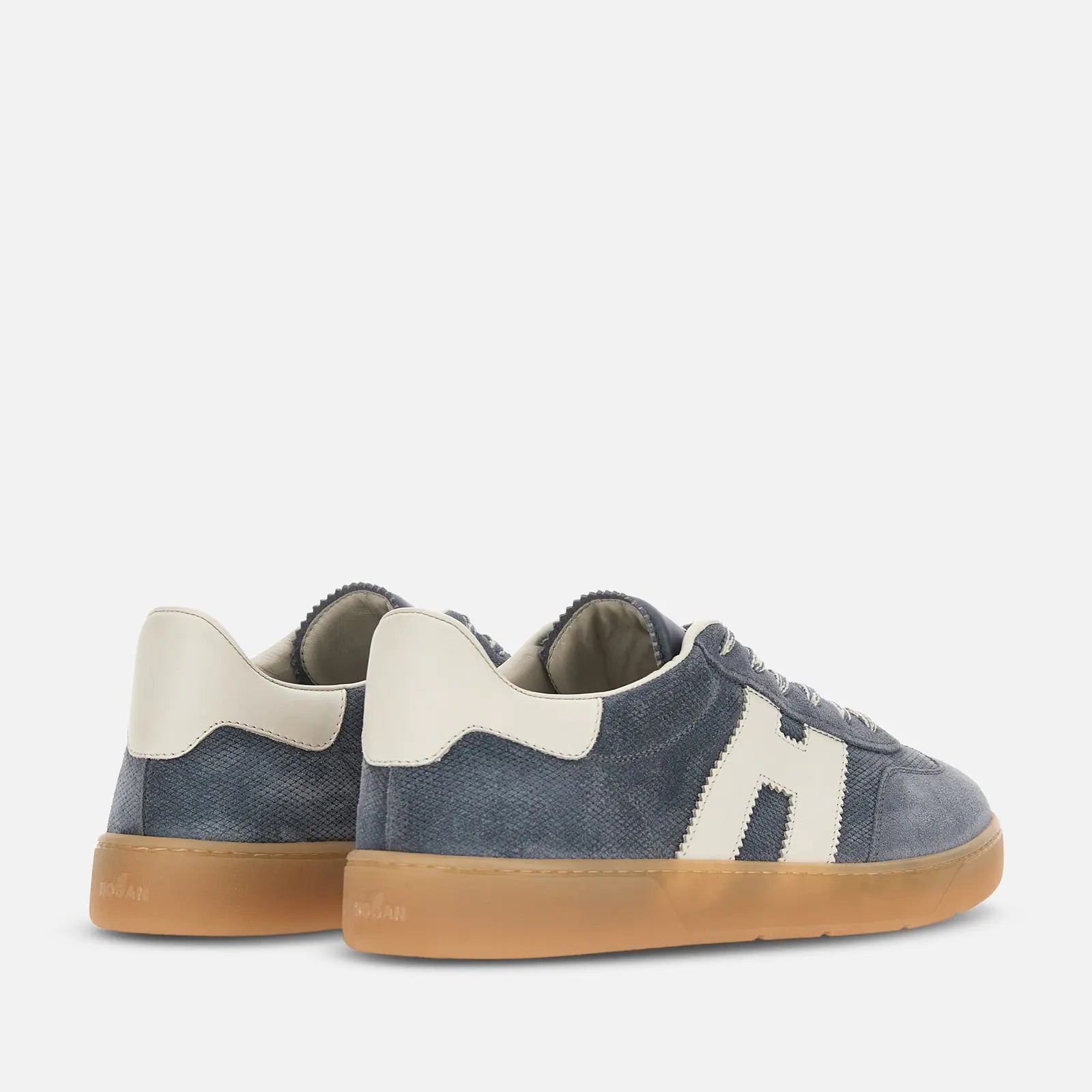Cool Allacciato H Sneakers in Blue Denim