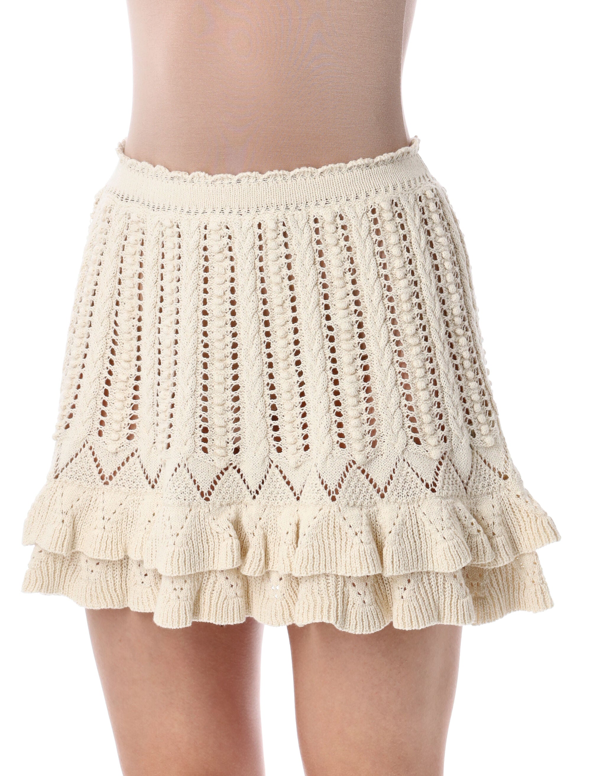 Nelle Frilly Knit Skirt