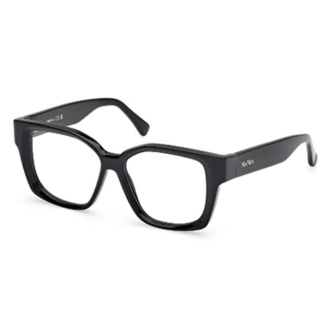 Mm5184 Oversized Square Frame Black Acetate Eyeglasses