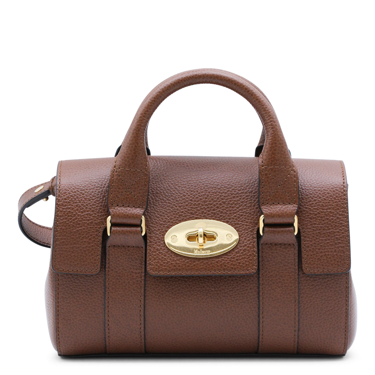 Heritage Bayswater Mini Handbag with Gold-tone Hardware