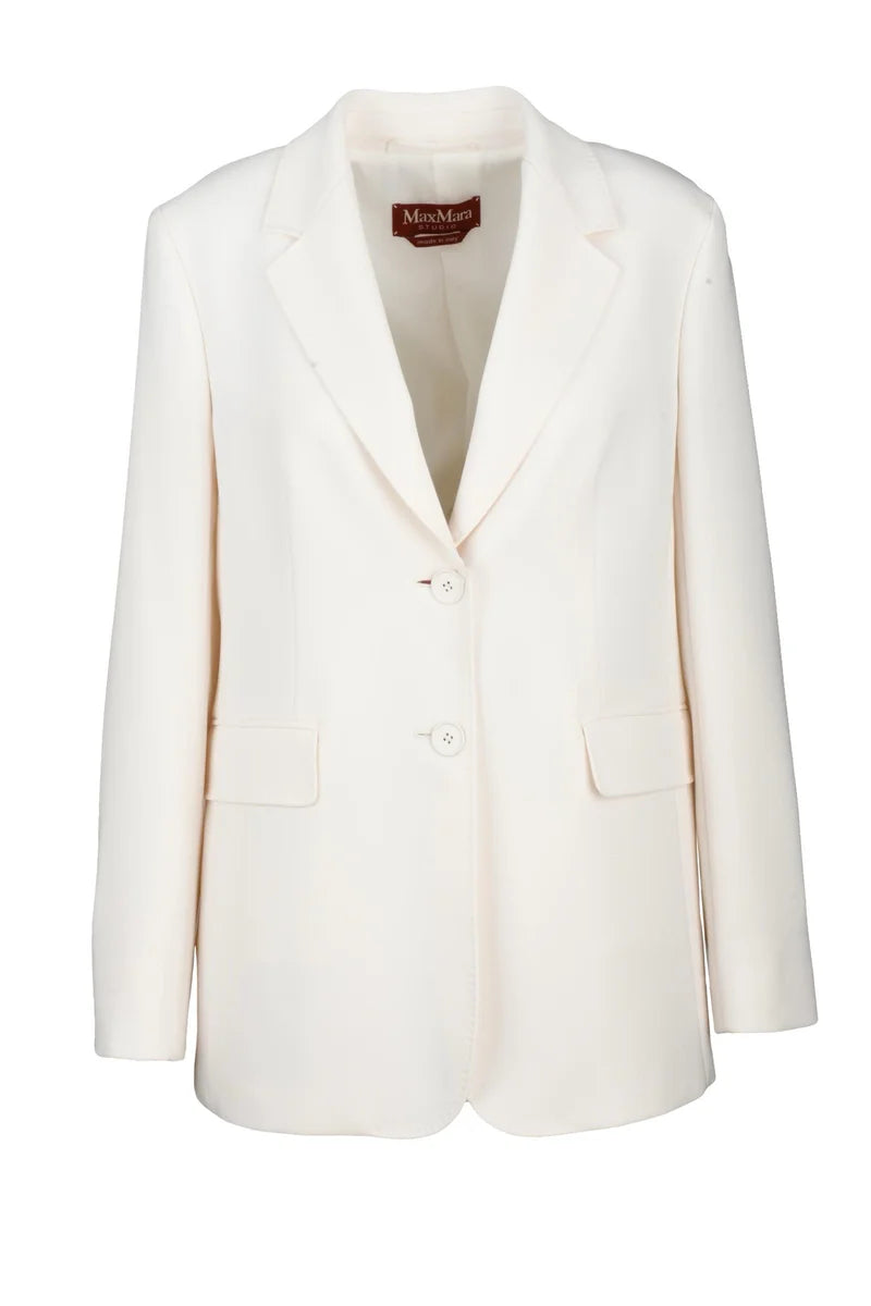 Linz Rounded Jacket - White