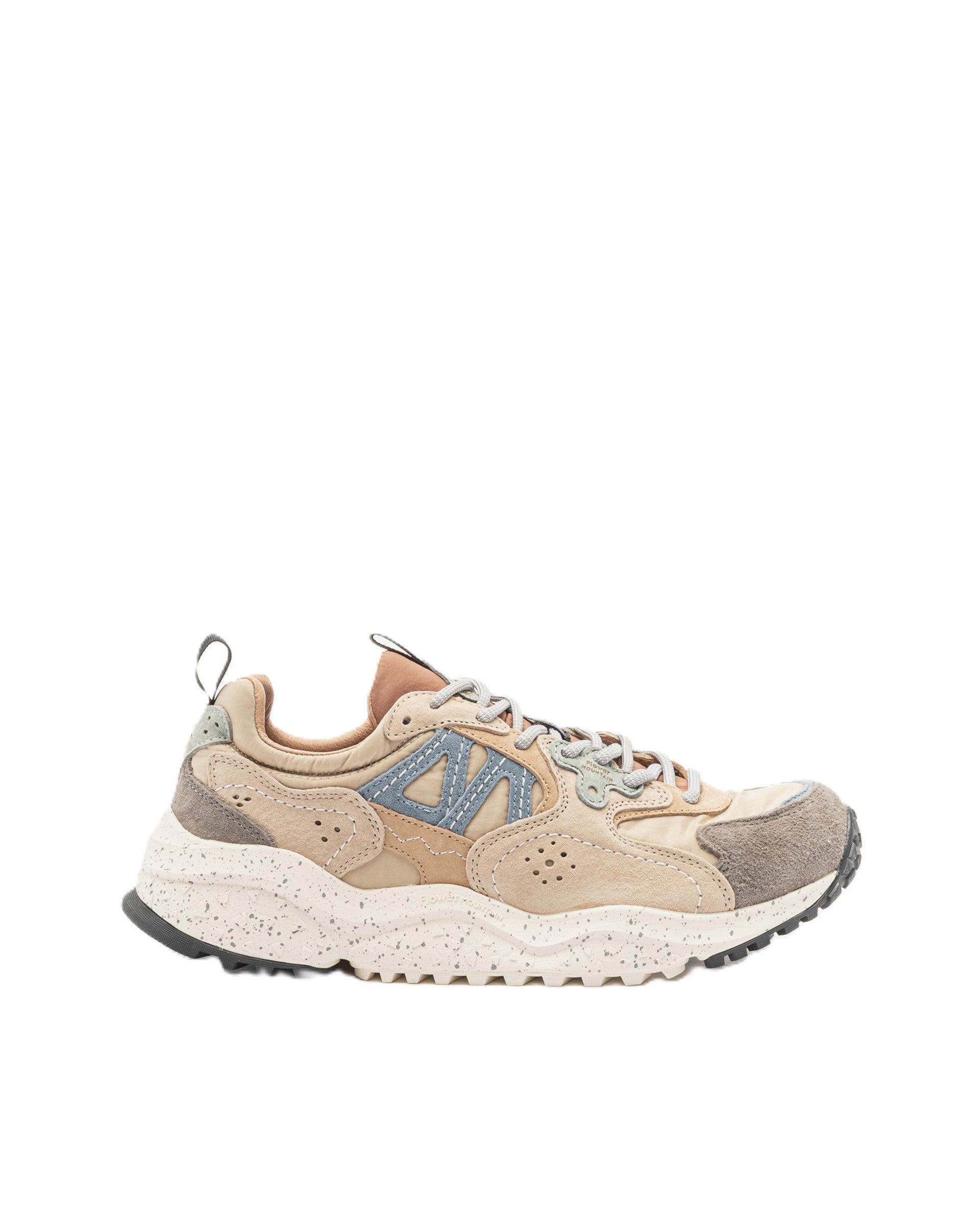 Bicolor Gray Suede Sneakers