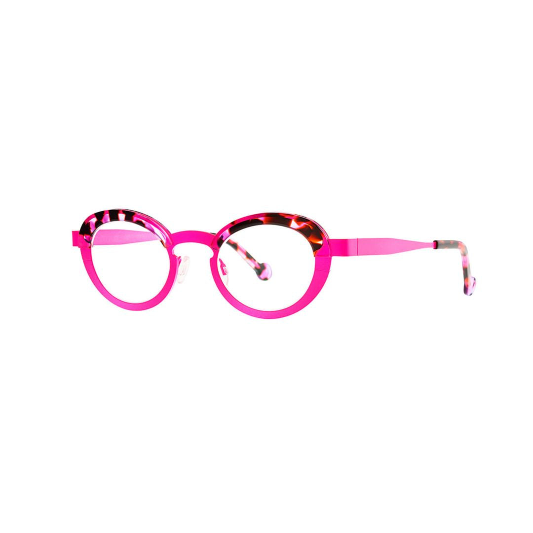 Burner 013 Fluo Pink + Purple Ecail Round Frame Eyeglasses