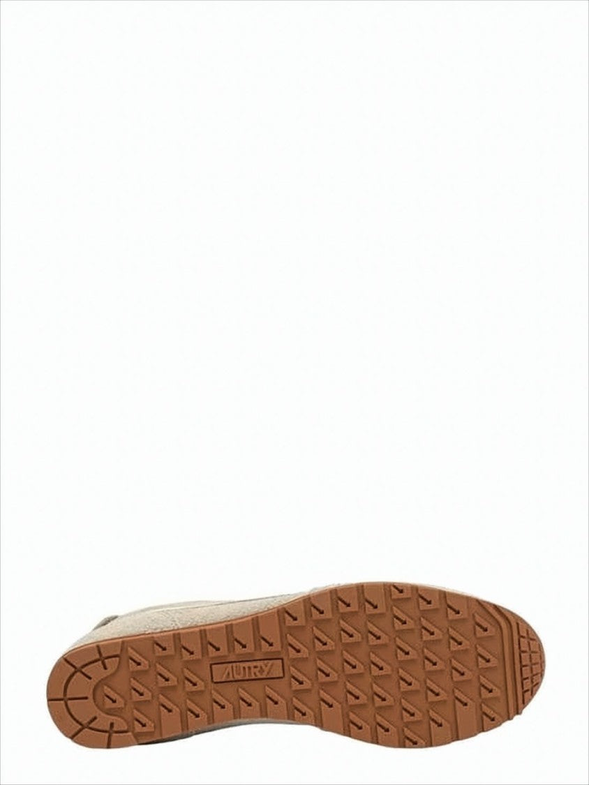 Textured Suede Low-Profile Sneakers