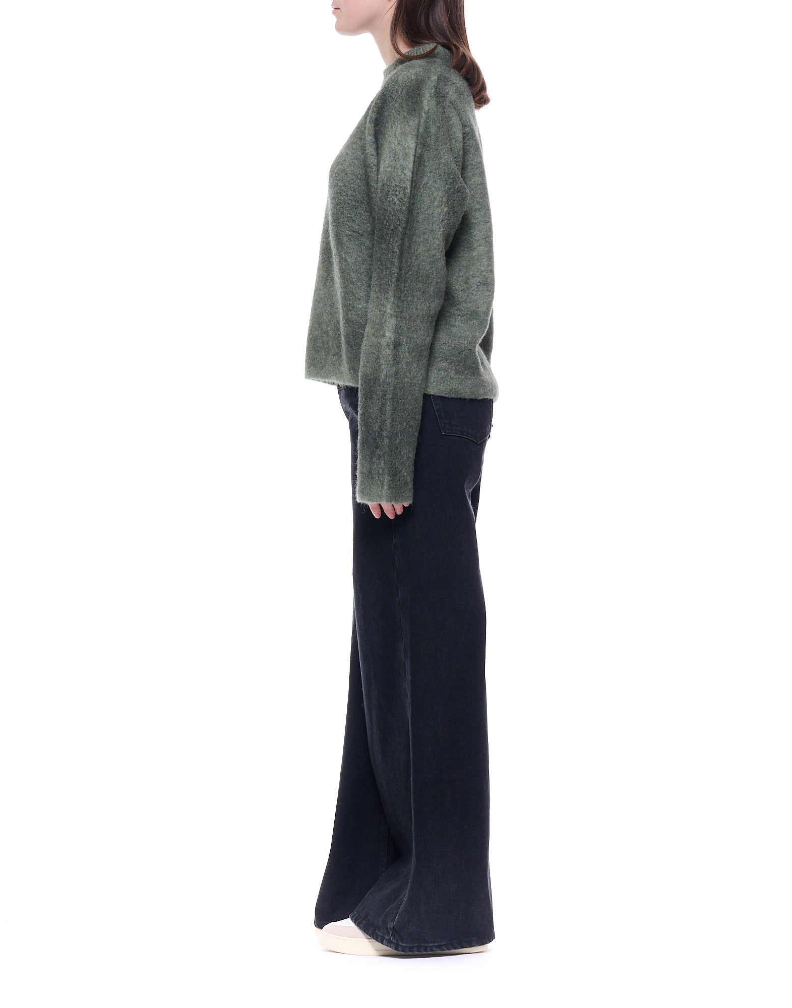 Women’S Alpaca-Blend Crewneck Sweater