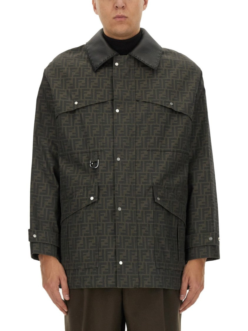 Jacquard "Ff" Blouson