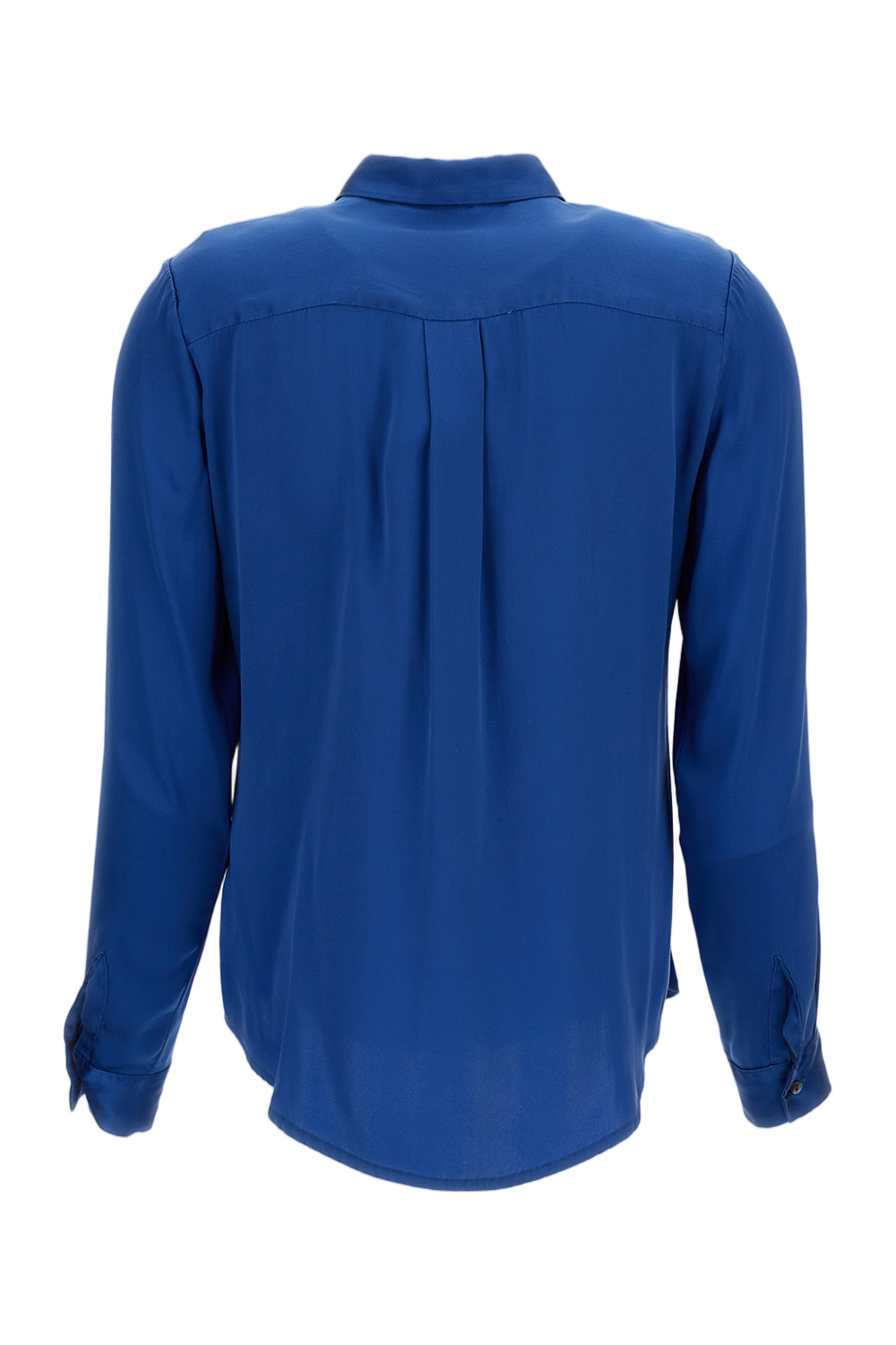 Long-Sleeved Button-Up Shirt with Classic Collar