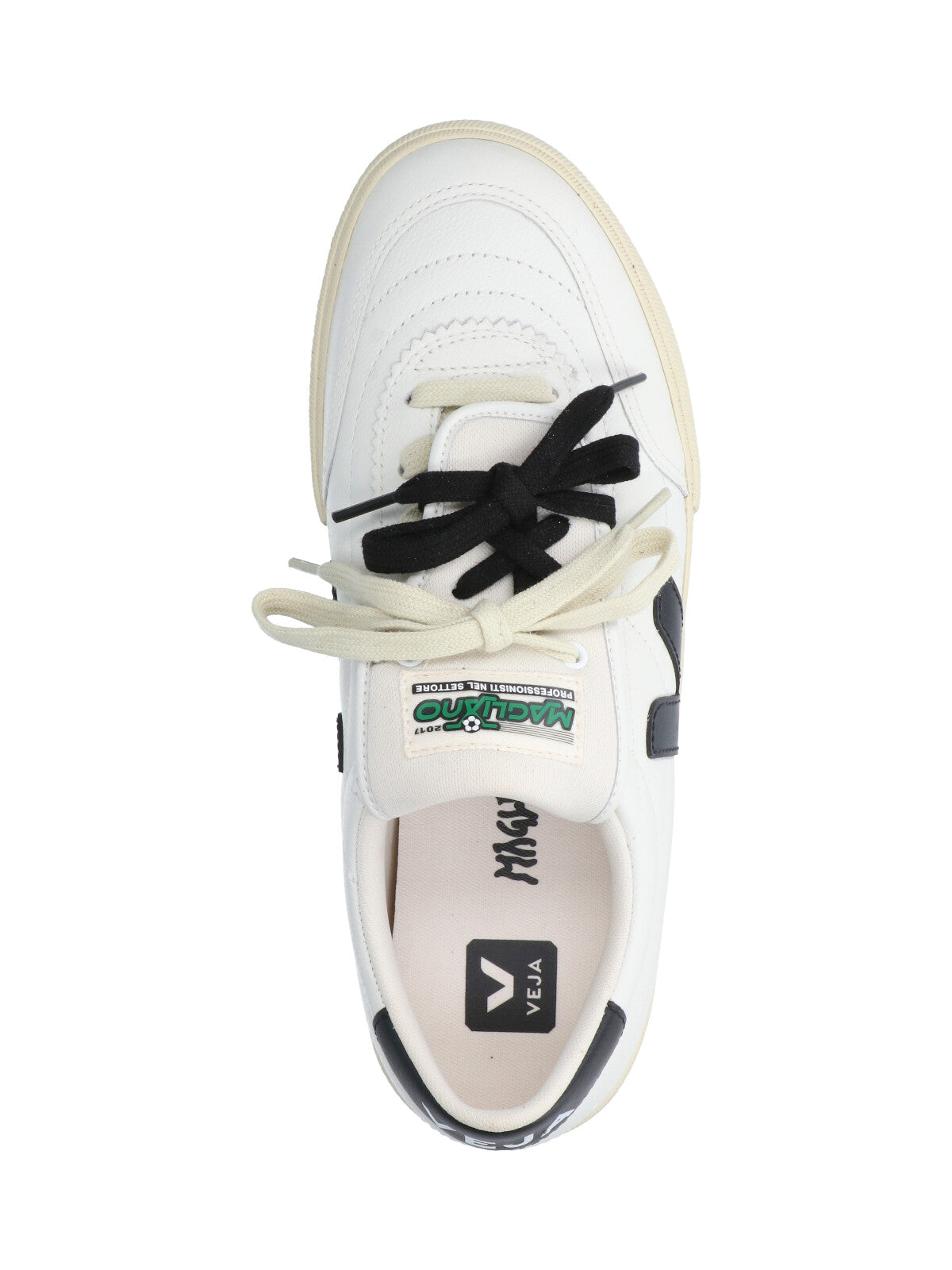 White Panenka Leather Low-Top Sneakers