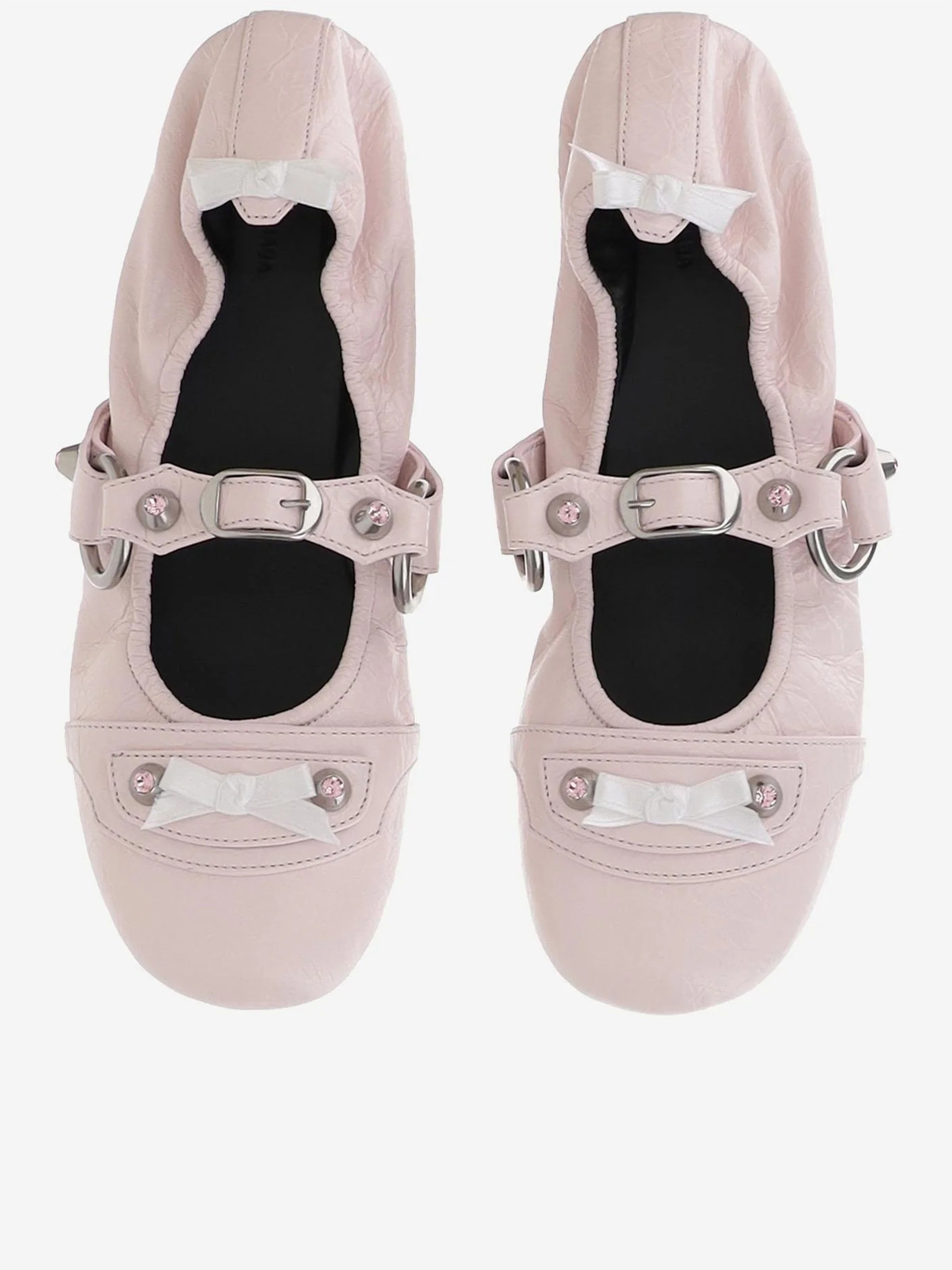 Pale Pink City Fl L005 Ballerinas
